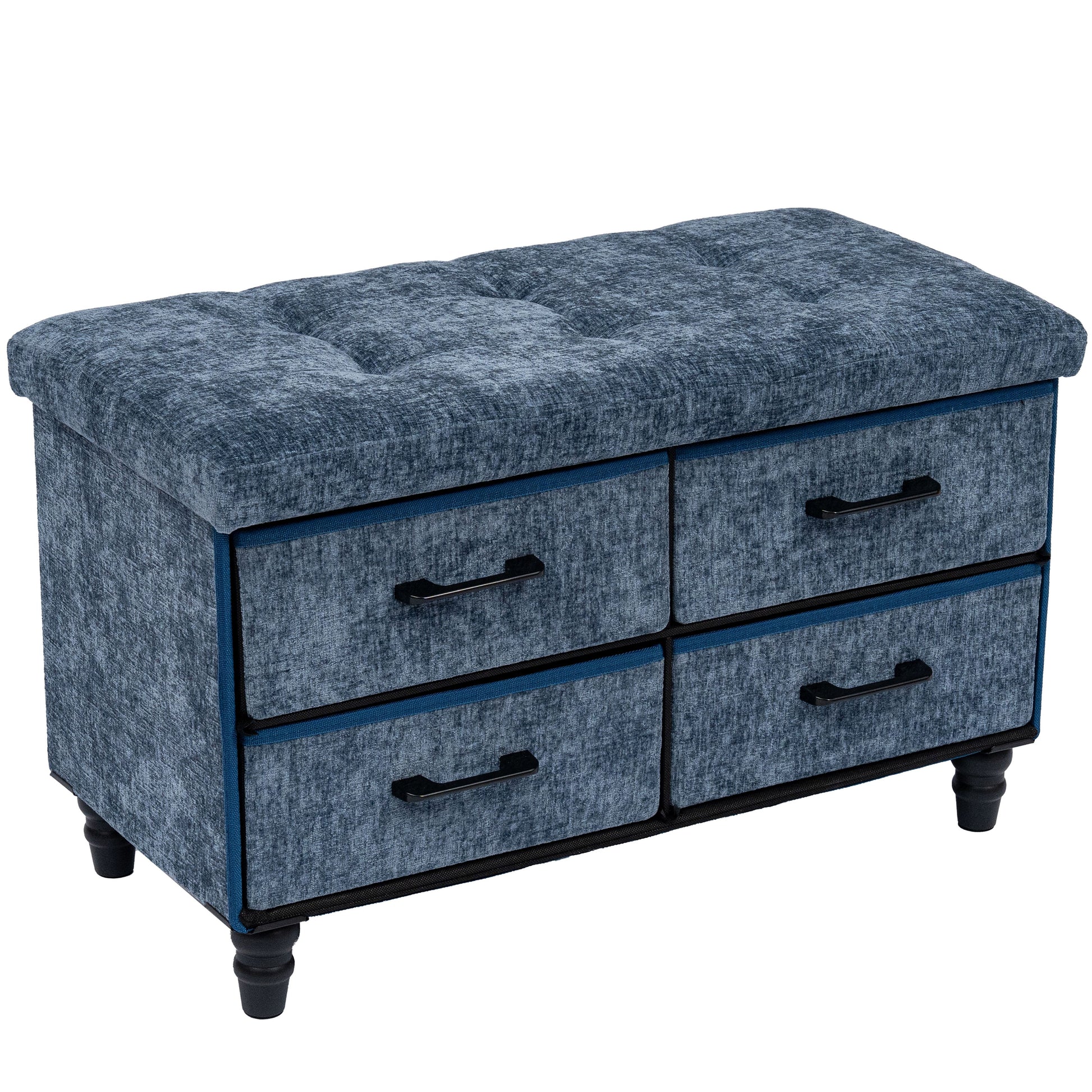 OT700 BLUE OTTOMAN