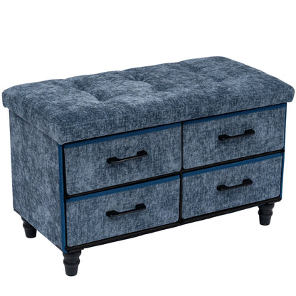 OT700 BLUE GIFTS OTTOMAN