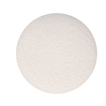 OT520 IVORY OTTOMAN