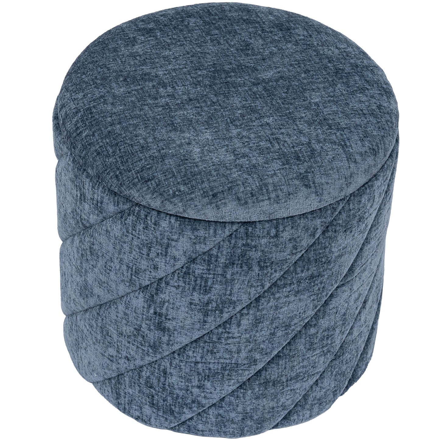 OT520 BLUE OTTOMAN