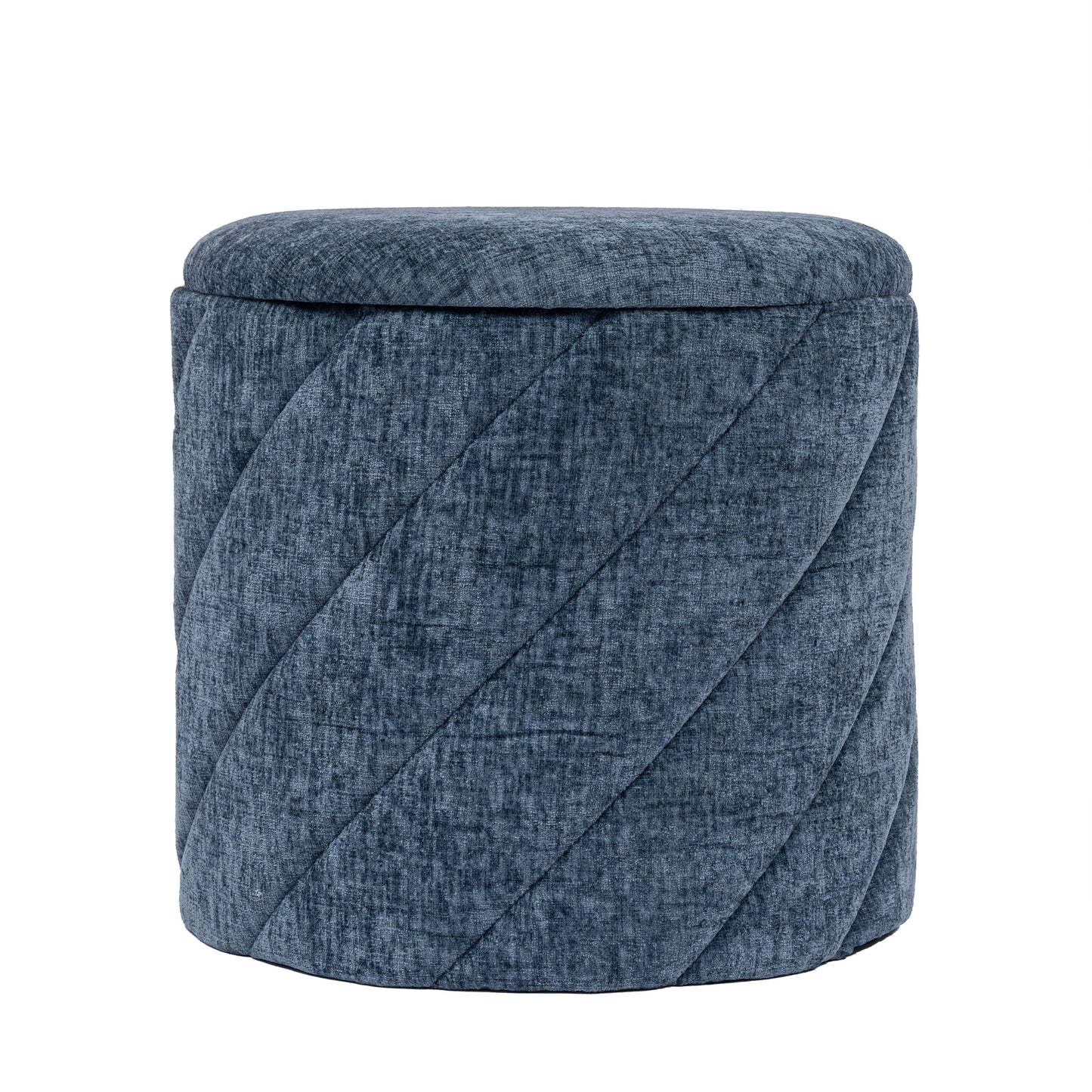 OT520 BLUE OTTOMAN