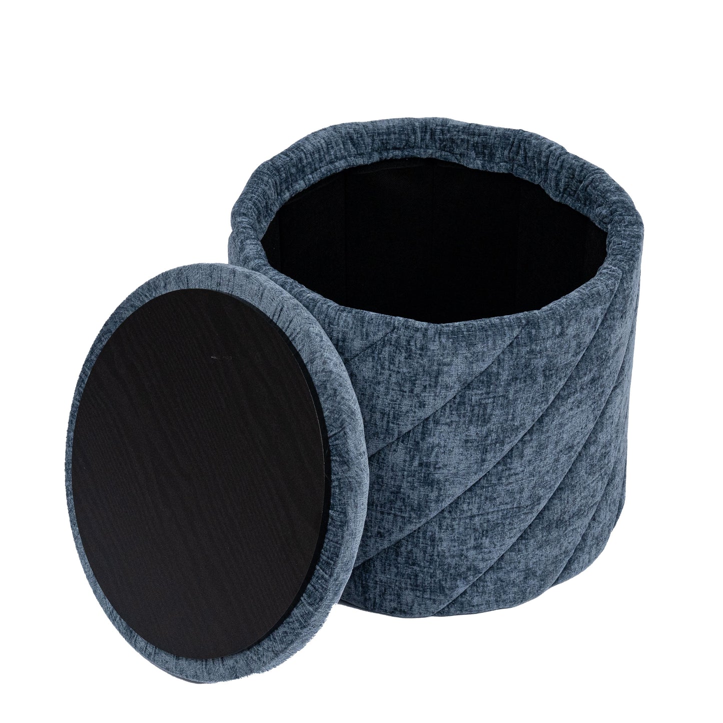 OT520 BLUE OTTOMAN