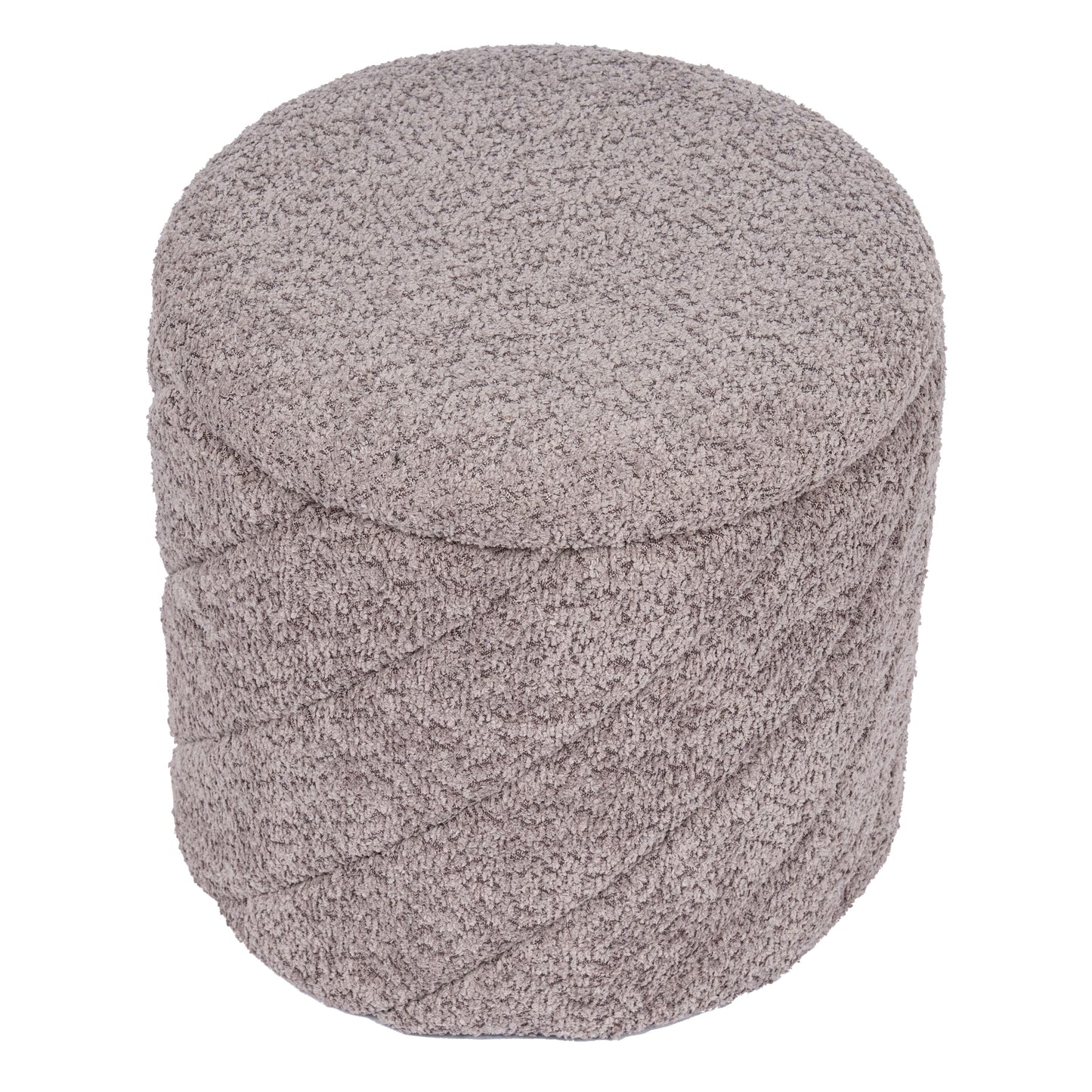 OT520 GREY OTTOMAN