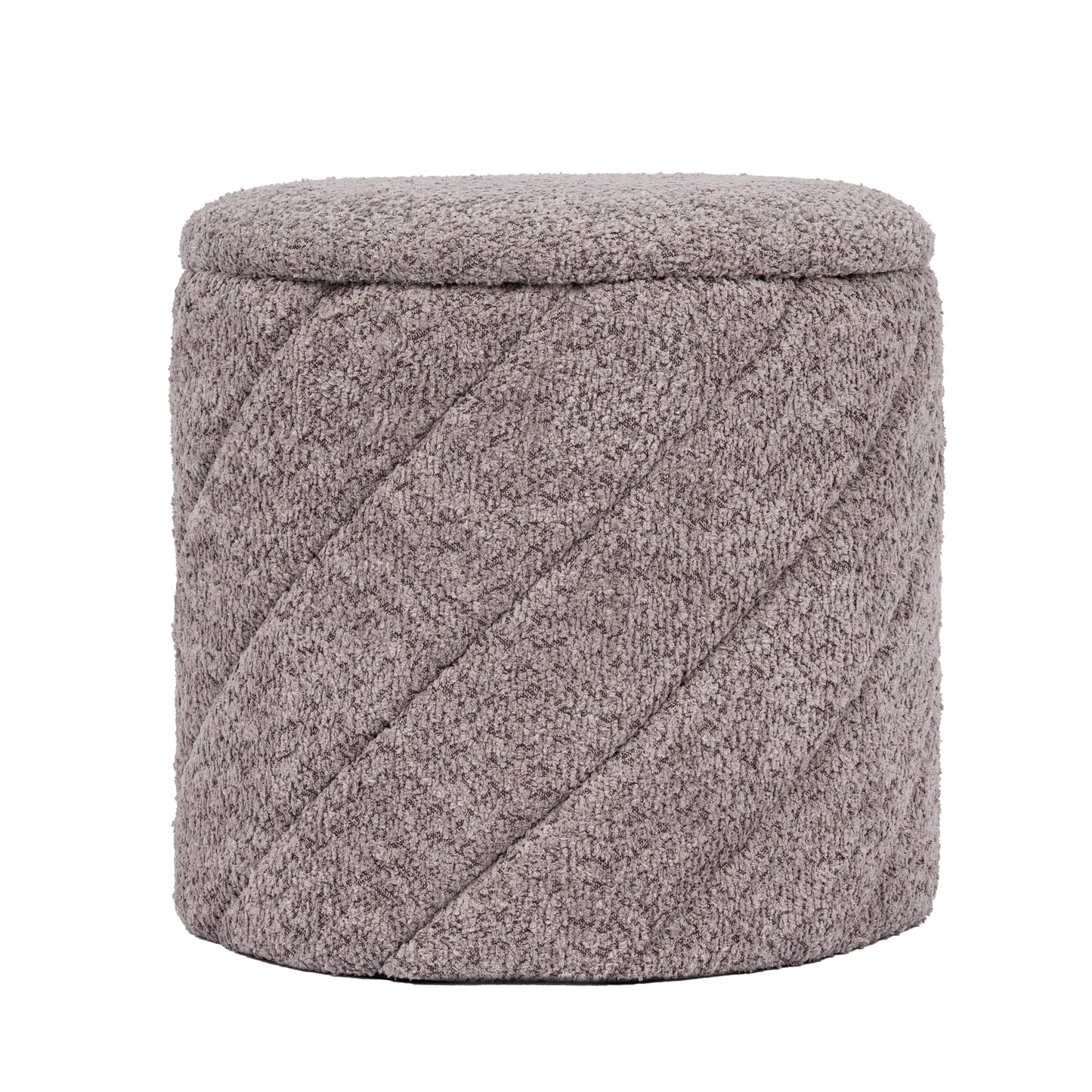OT520 GREY OTTOMAN