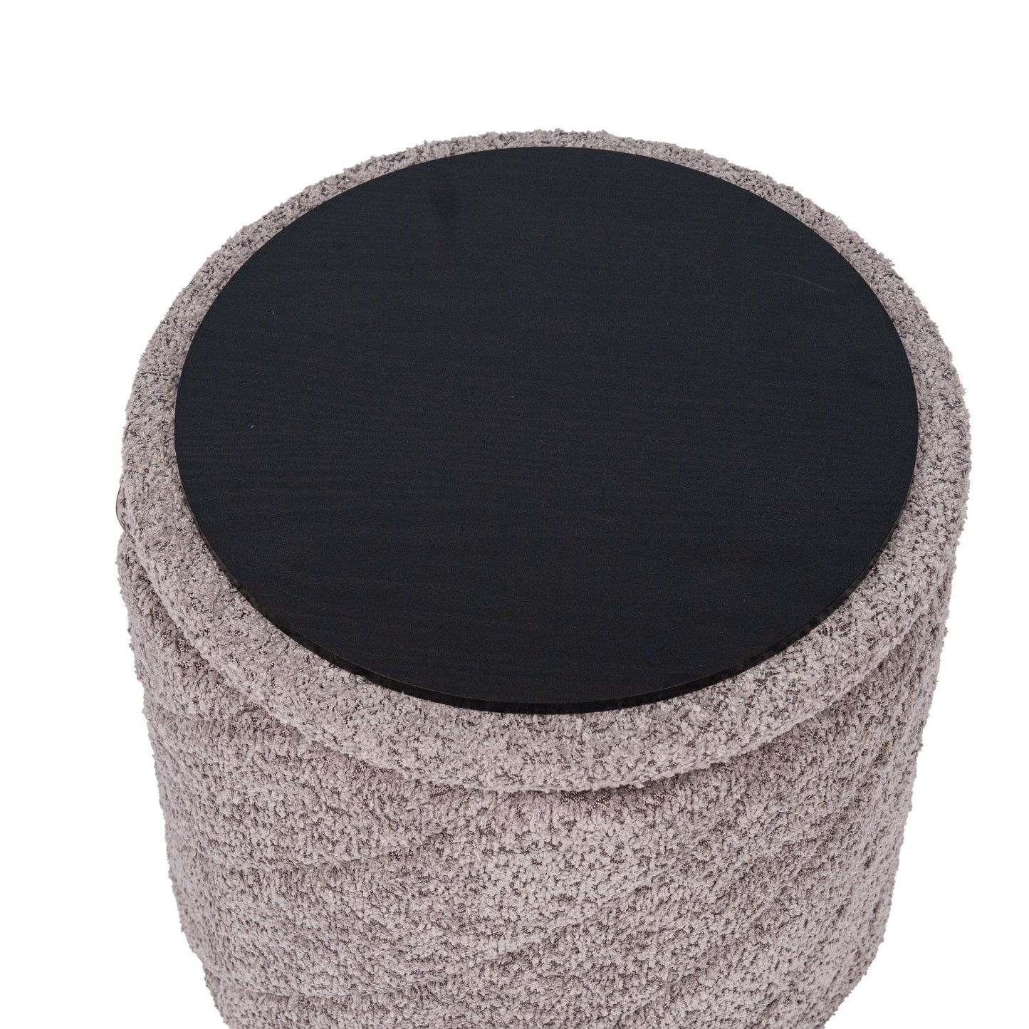 OT520 GREY OTTOMAN