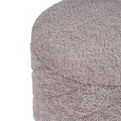 OT520 GREY OTTOMAN