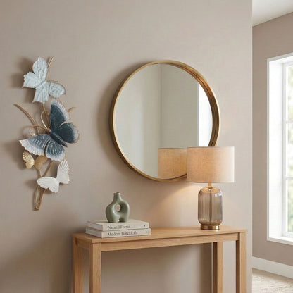 MDC502 BUTTERFLY SKY METAL WALL DECOR