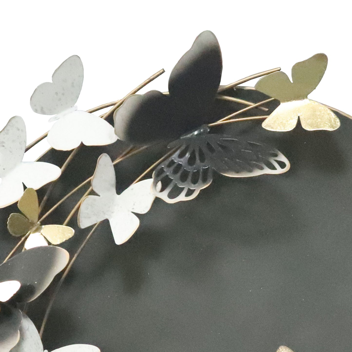 MDC503 BUTTERFLY MIST METAL WALL DECOR