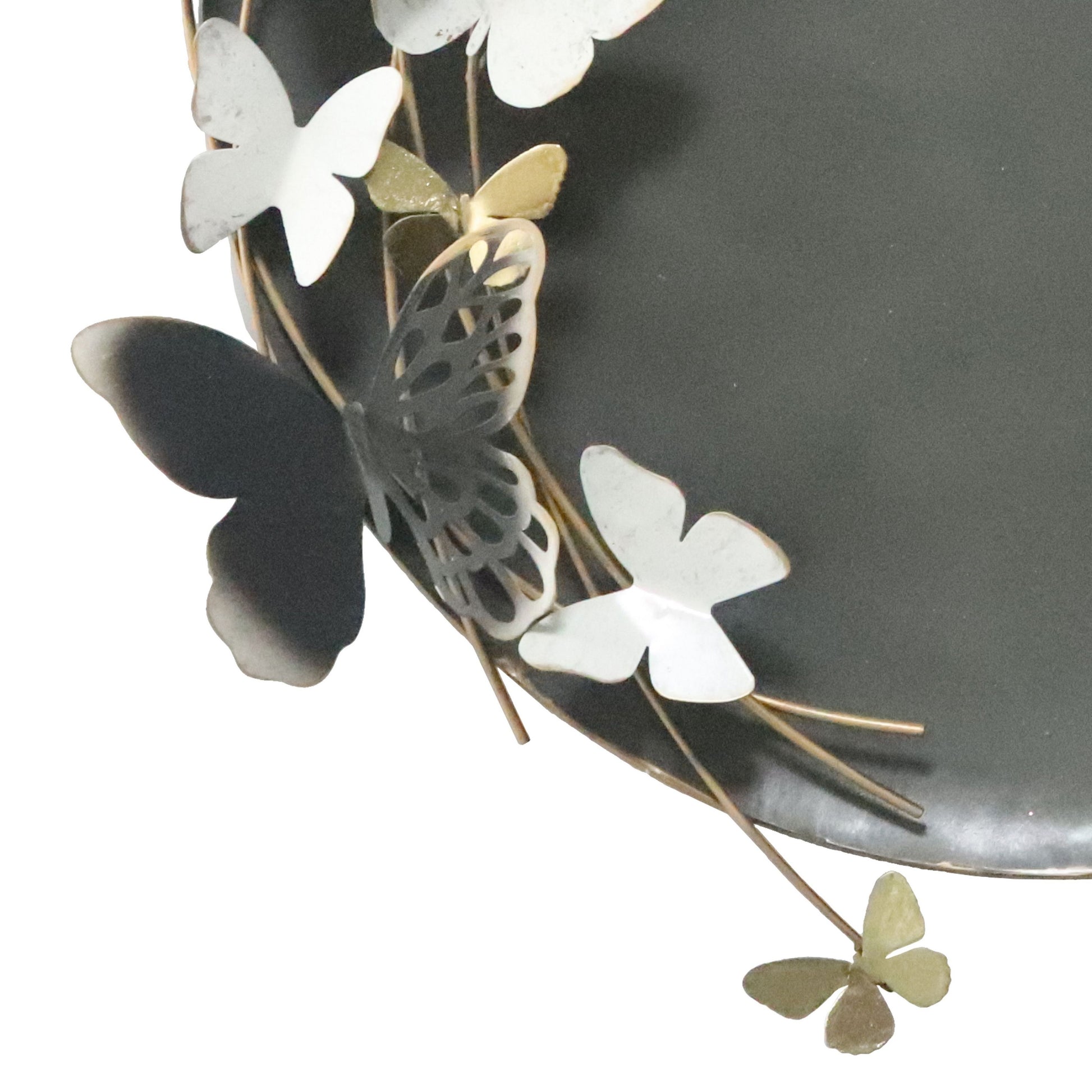MDC503 BUTTERFLY MIST METAL WALL DECOR