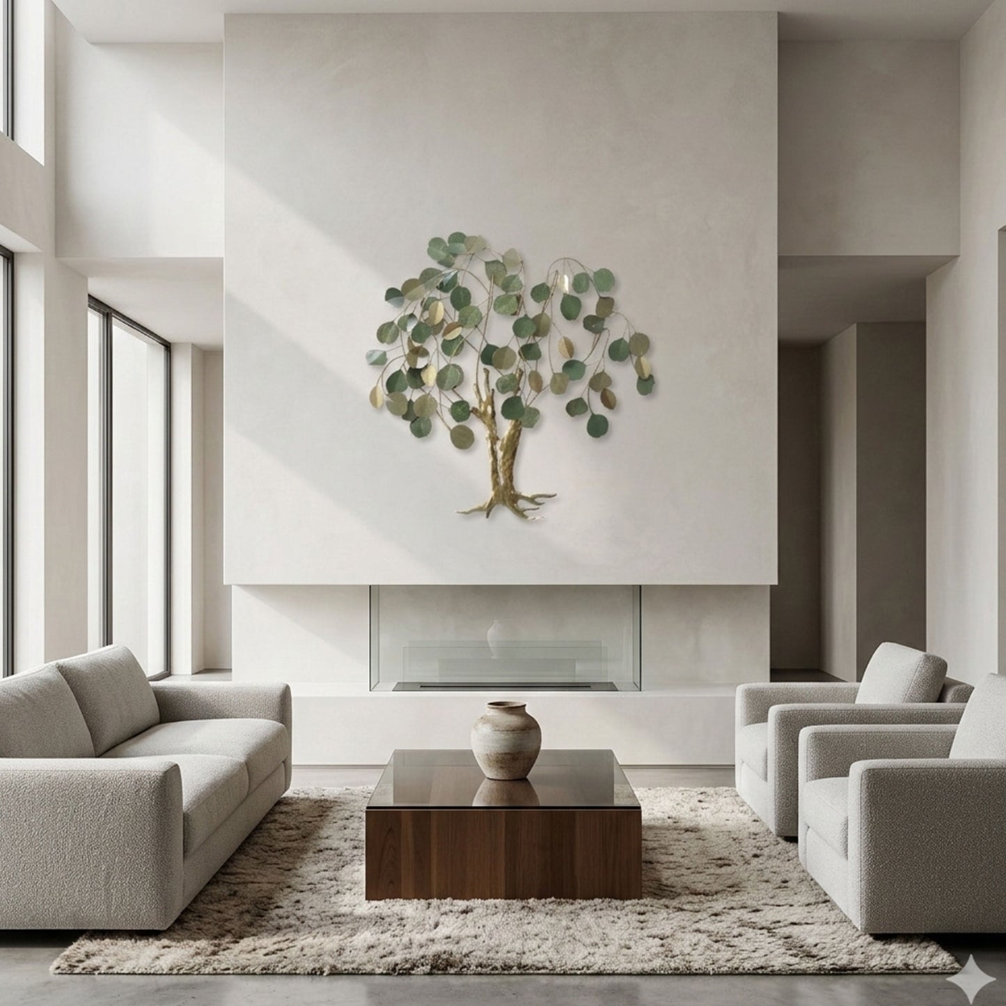 MDC504 MONEY TREE METAL WALL DECOR