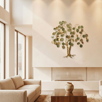 MDC504 MONEY TREE METAL WALL DECOR