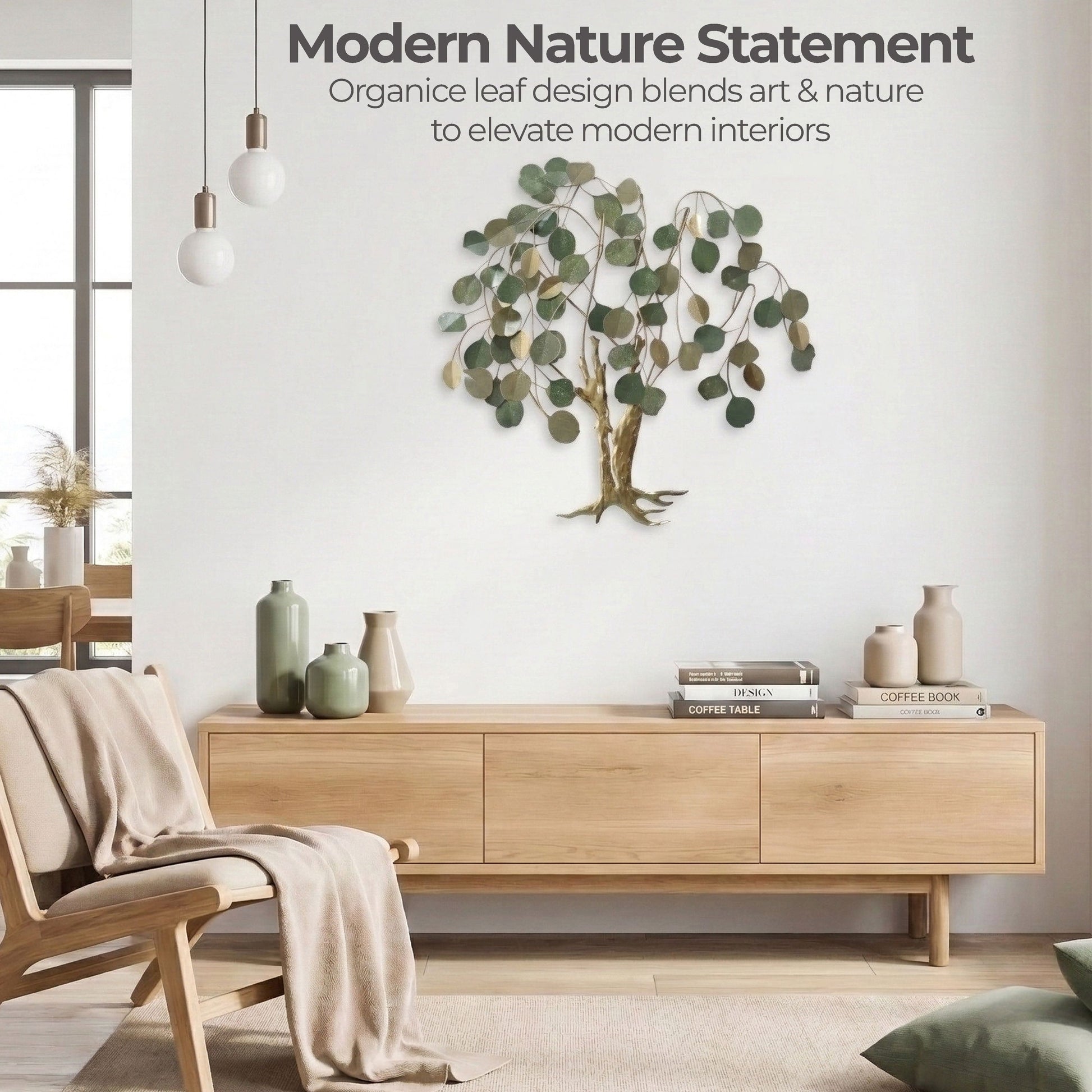 MDC504 MONEY TREE METAL WALL DECOR