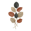 MDC509 RUST CREAM METAL WALL DECOR