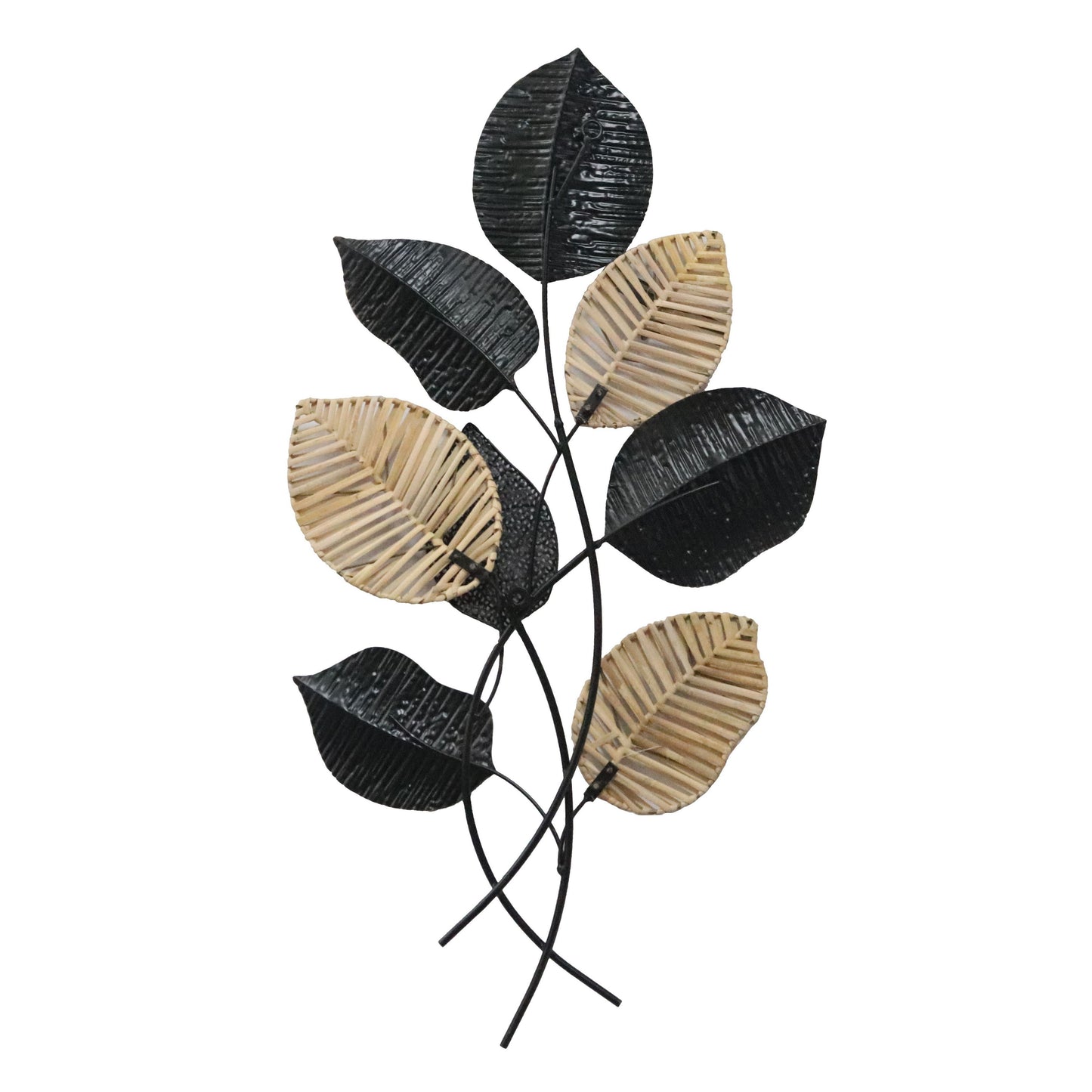 MDC509 RUST CREAM METAL WALL DECOR