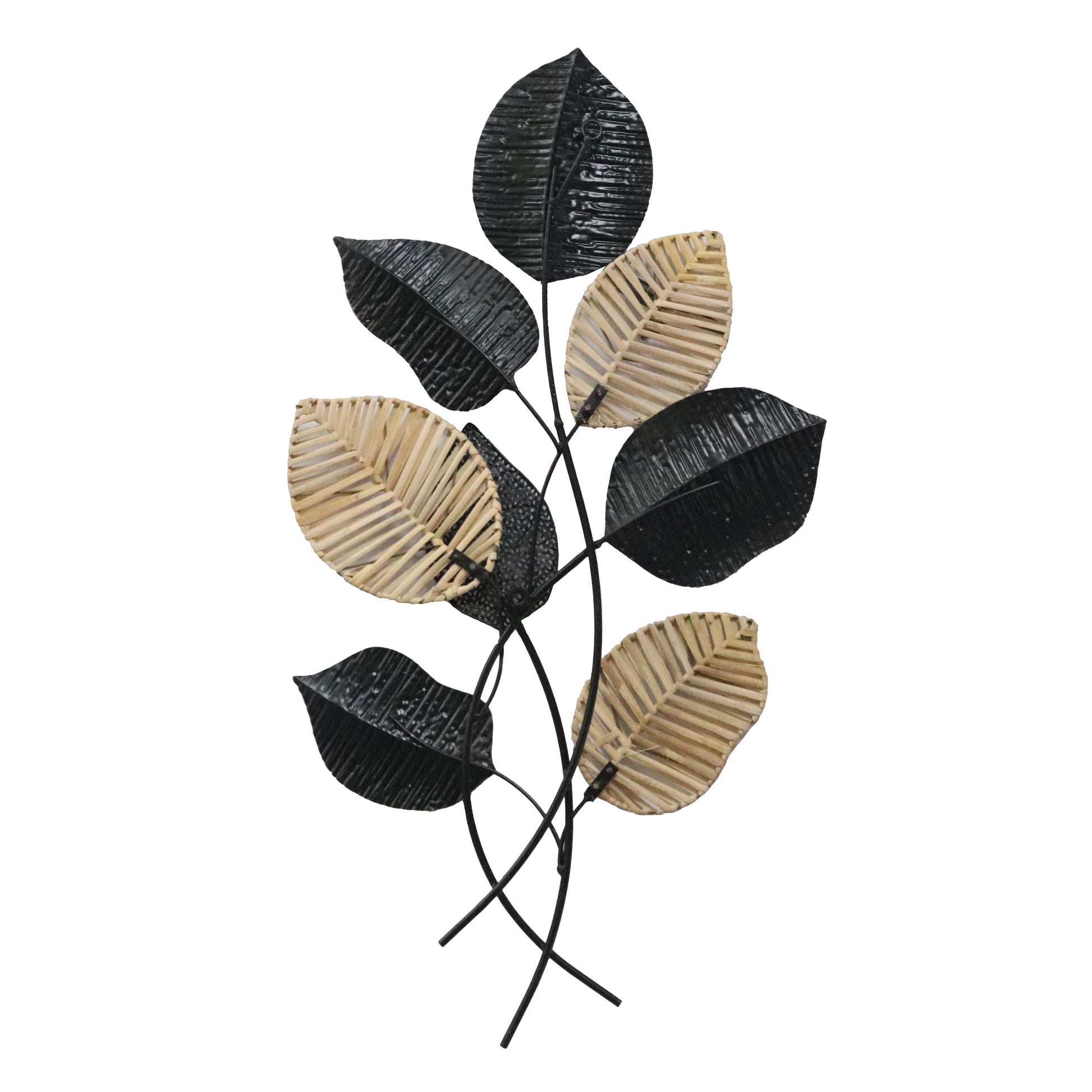 MDC509 RUST CREAM METAL WALL DECOR