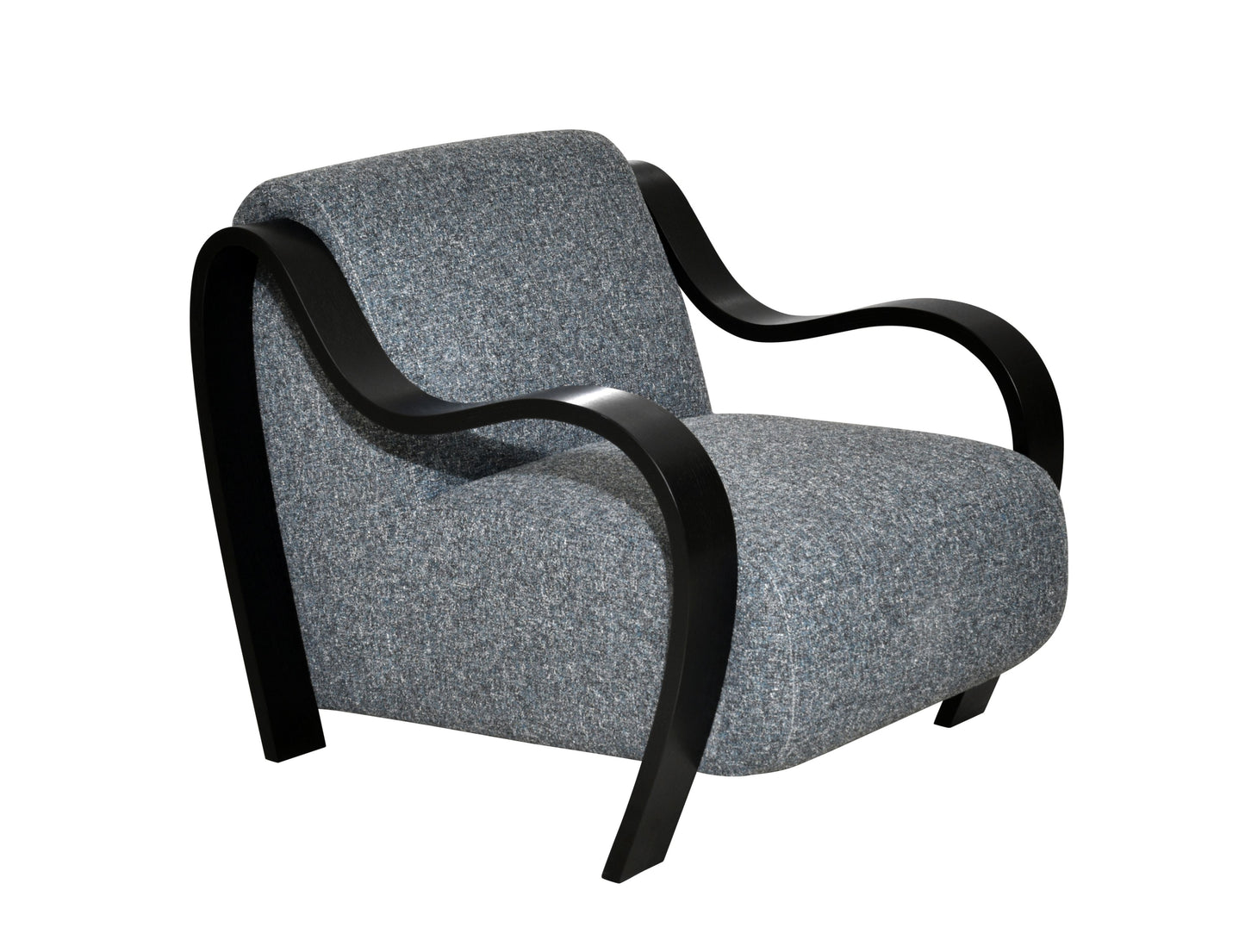CH560 NAVYBLK ARM CHAIR