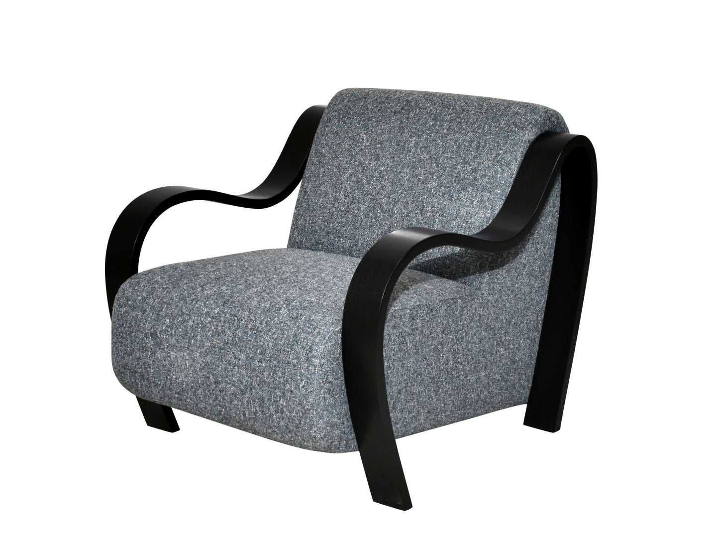 CH560 NAVYBLK ARM CHAIR