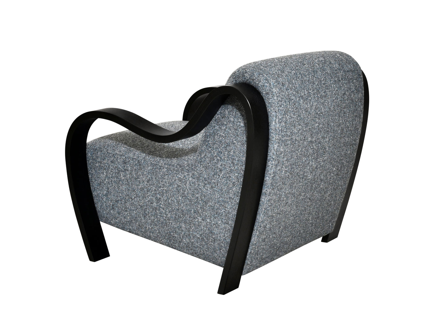CH560 NAVYBLK ARM CHAIR