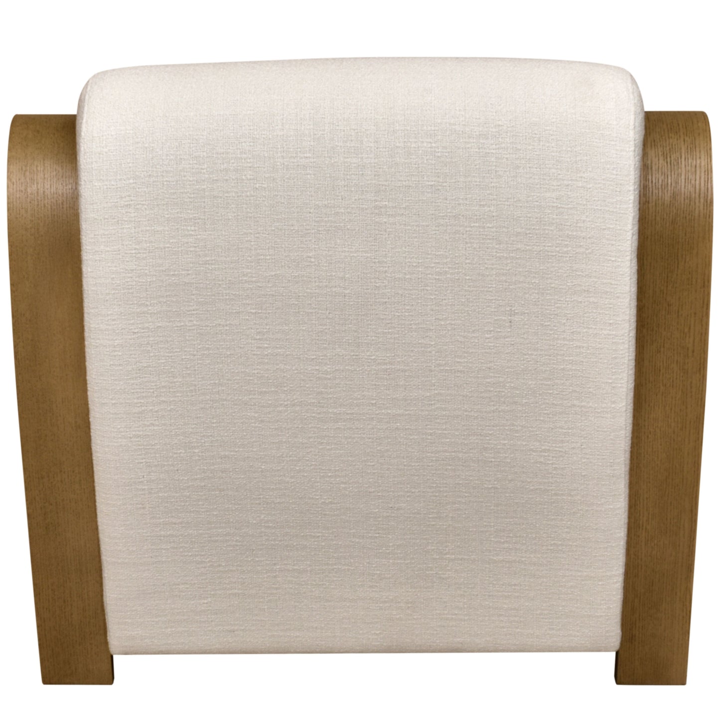CH560 WHITE-NATURAL ARM CHAIR