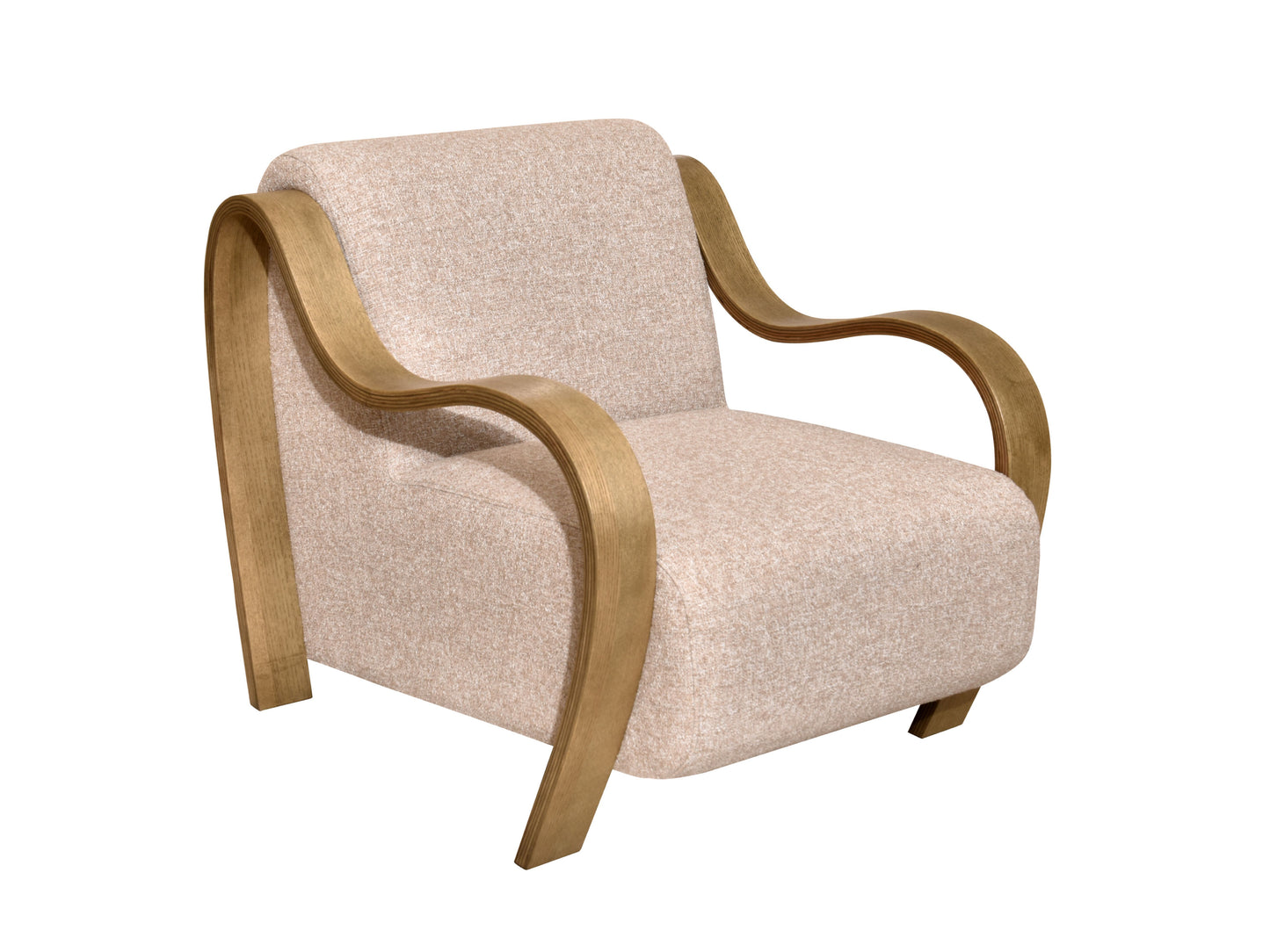 CH560 TAN ARM CHAIR