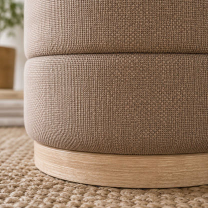 OT622 TAN OTTOMAN