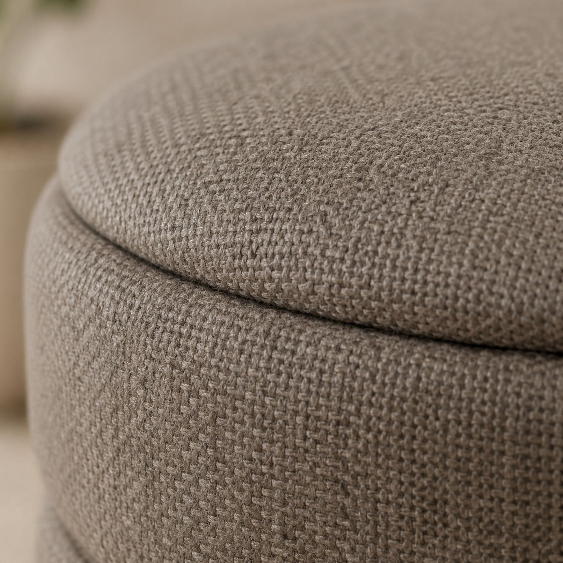 OT622 TAN OTTOMAN