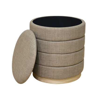 OT622 TAN OTTOMAN