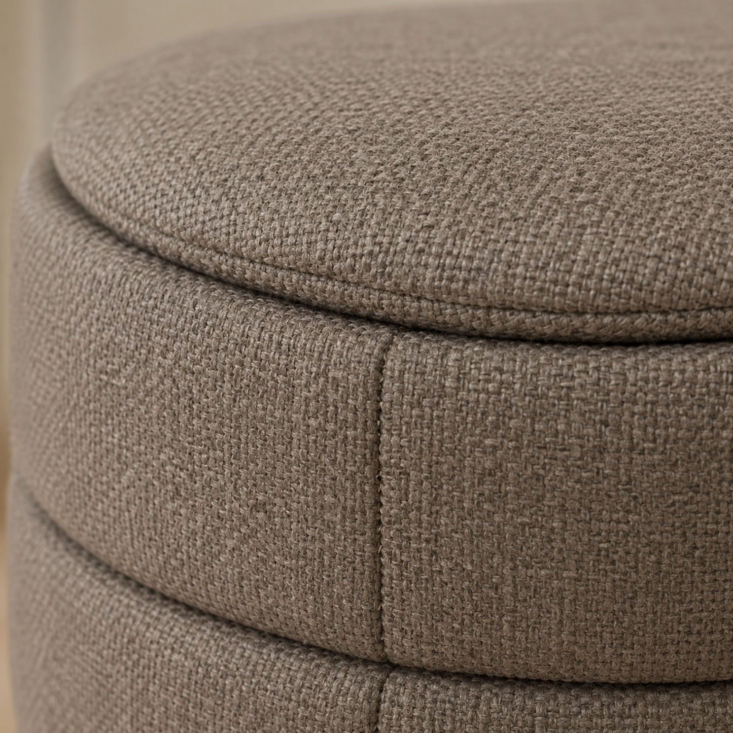 OT622 TAN OTTOMAN