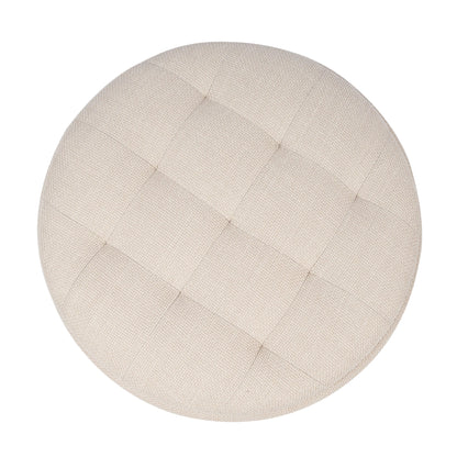 OT702 BEIGE OTTOMAN STOOL