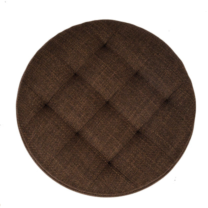 OT702 CHOCOLATE OTTOMAN