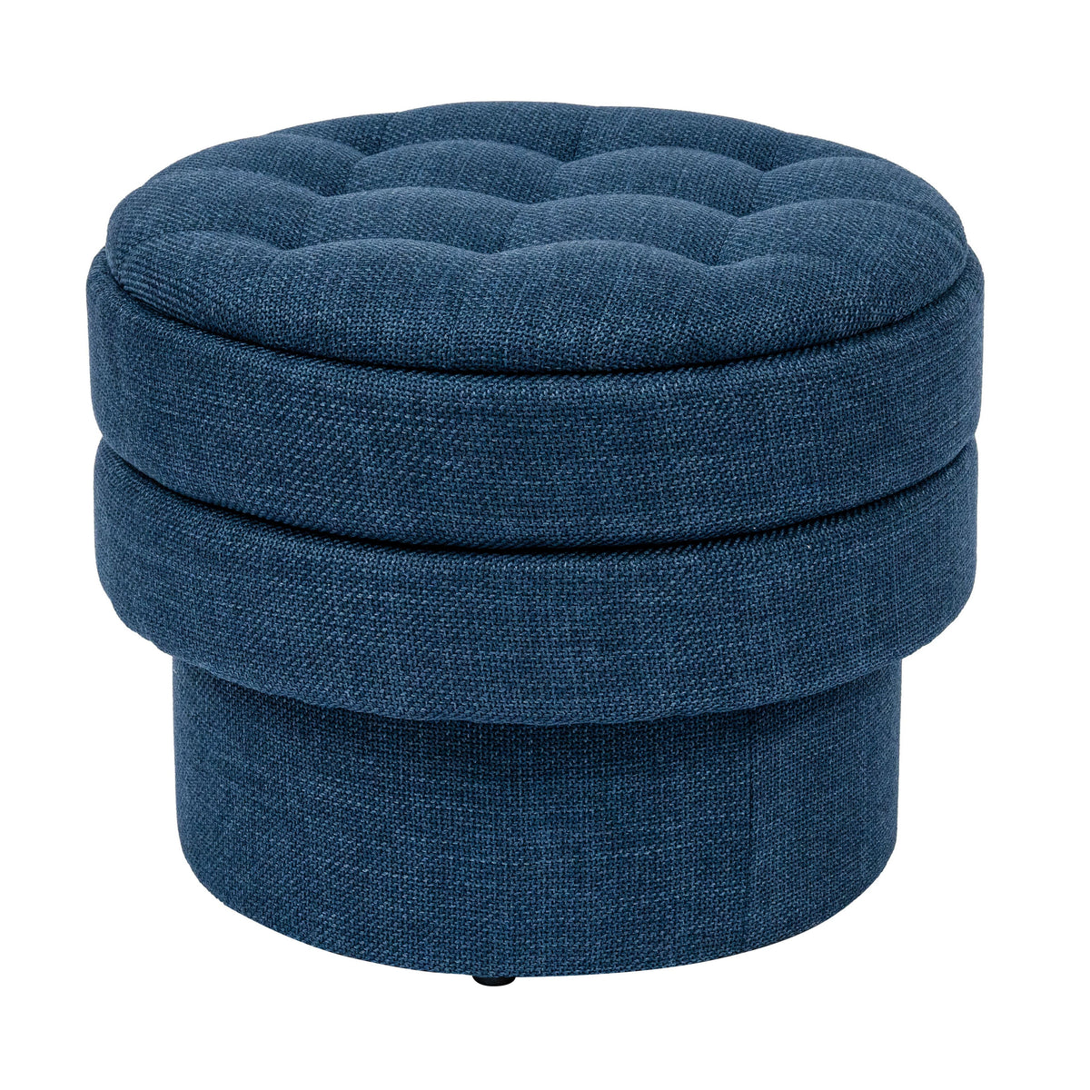 OT702 DARK BLUE OTTOMAN