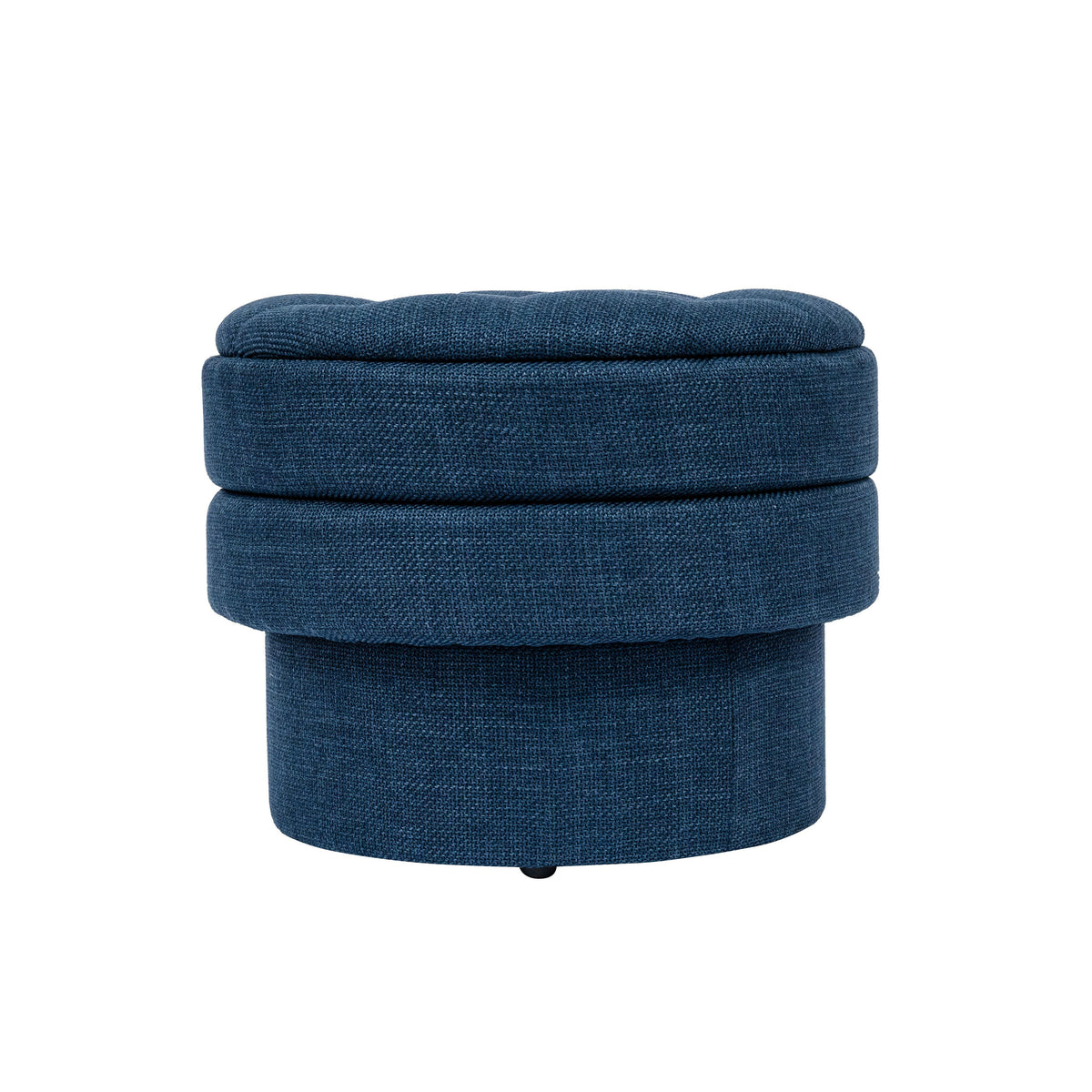 OT702 DARK BLUE OTTOMAN