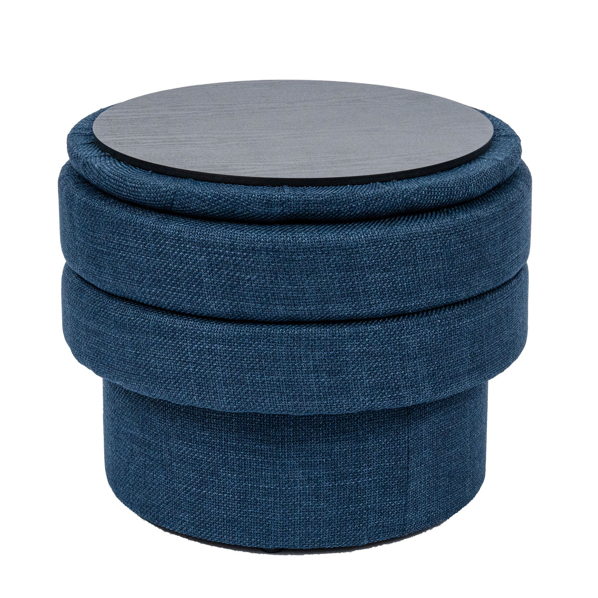 OT702 DARK BLUE OTTOMAN