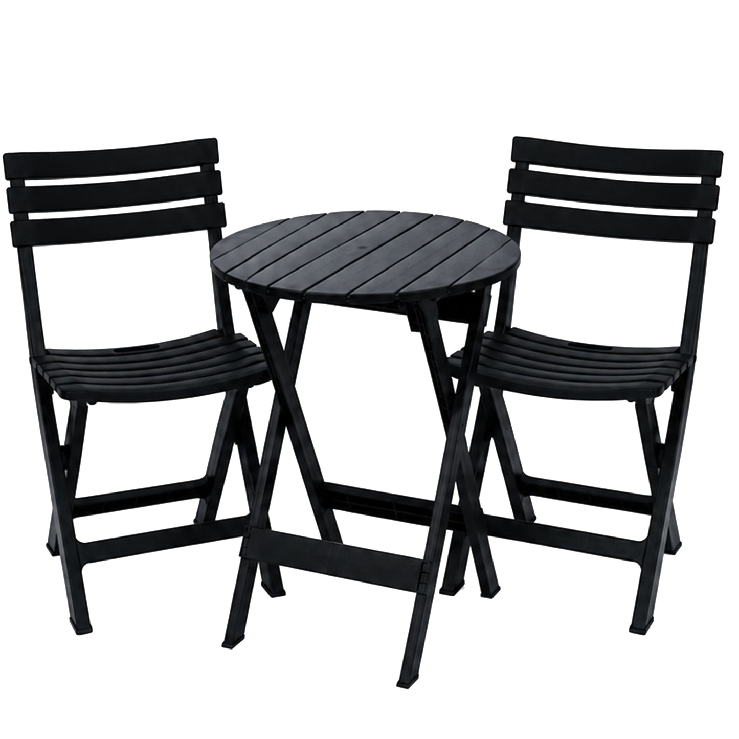 STB3021 BLACK PATIO CHAIRS