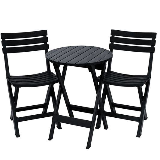 STB3021 BLACK PATIO CHAIRS