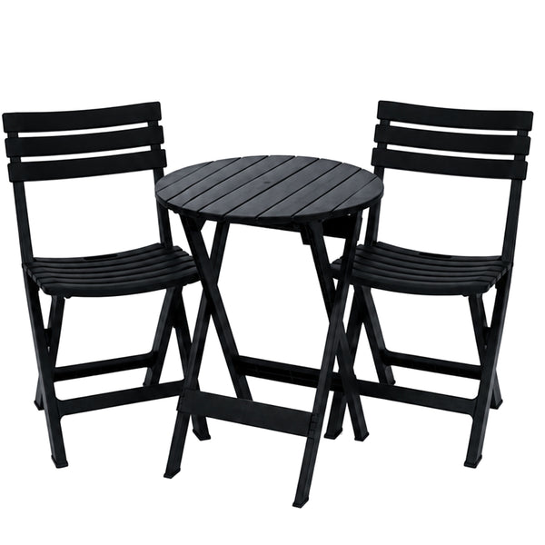 STB3021 BLACK PATIO CHAIRS