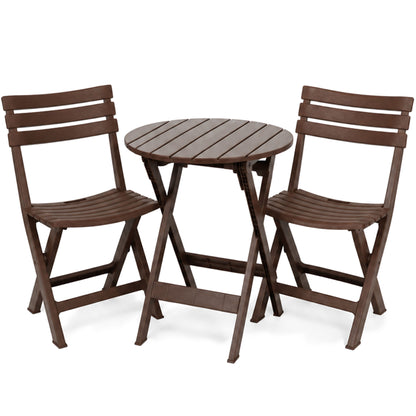 STB3021 BROWN PATIO CHAIRS
