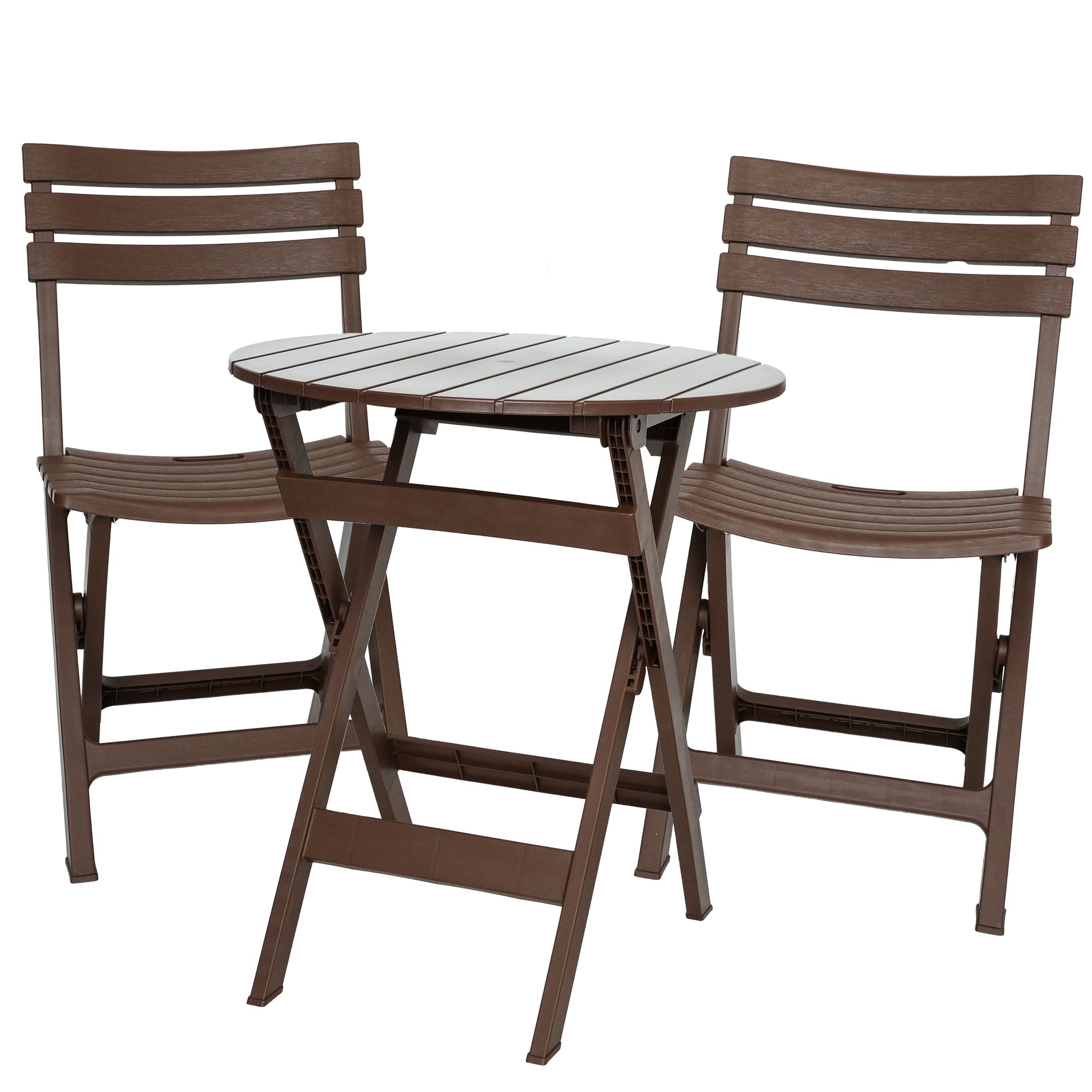 STB3021 BROWN PATIO CHAIRS