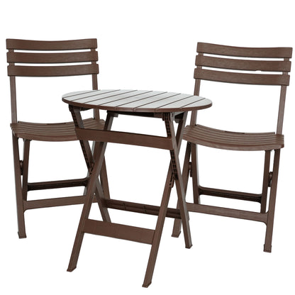STB3021 BROWN PATIO CHAIRS