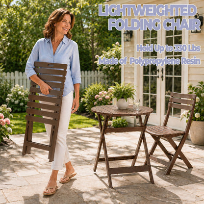 STB3021 BROWN PATIO CHAIRS