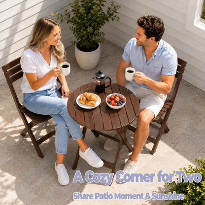 STB3021 BROWN PATIO CHAIRS