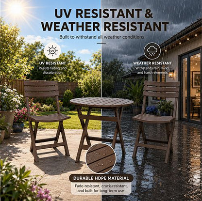STB3021 BROWN PATIO CHAIRS