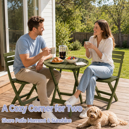 STB3021 GREEN PATIO CHAIRS