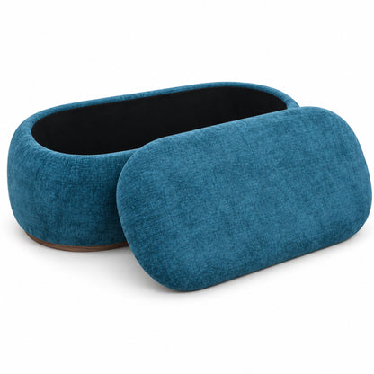 OT701 TEAL OTTOMAN