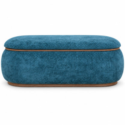 OT701 TEAL OTTOMAN