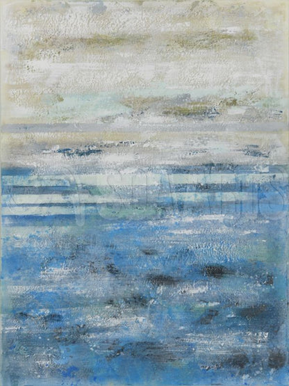Seabliss Frameless Oil Painting Large Hand-Painted Canvas Wall Art-31"X47" - Aria Home