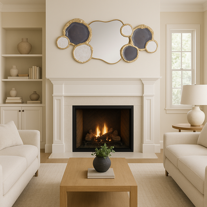 Large-Scale Mirrored Wall Art, Luisay Wall Art Collection