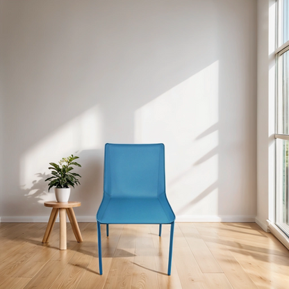 Fabien Minimalist Dining Chair With Stitching Detail