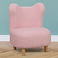 Kid's Club Chair-Teddy Bear Chair-Curved-Big Kid-Toddler
