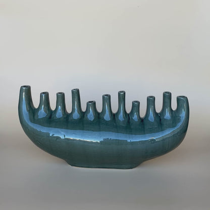 Modern Ceramic Candelabra Centerpiece